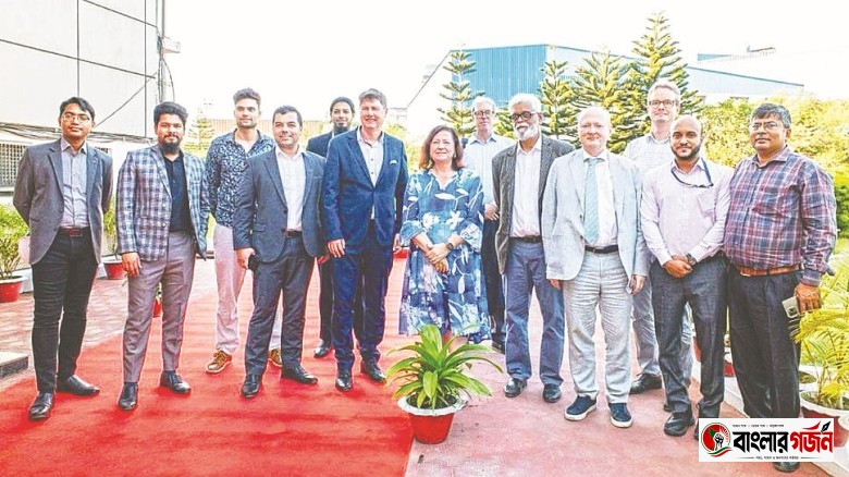 আবুল খায়ের স্টিলের কারখানায় জার্মানির ভাইস মিনিস্টার